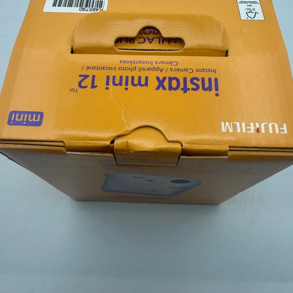 Fujifilm Instax Mini 12 Instant Film Camera Lilac Purple New in Box